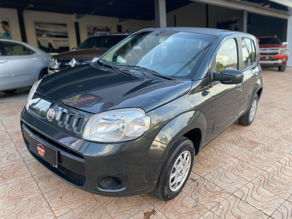 Fiat Uno Cinza