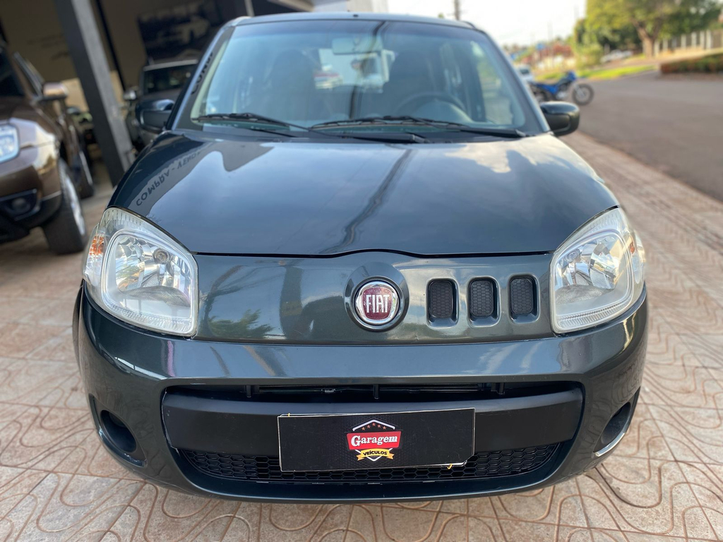 Fiat Uno Cinza