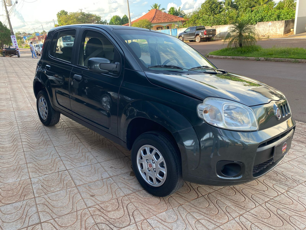 Fiat Uno Cinza