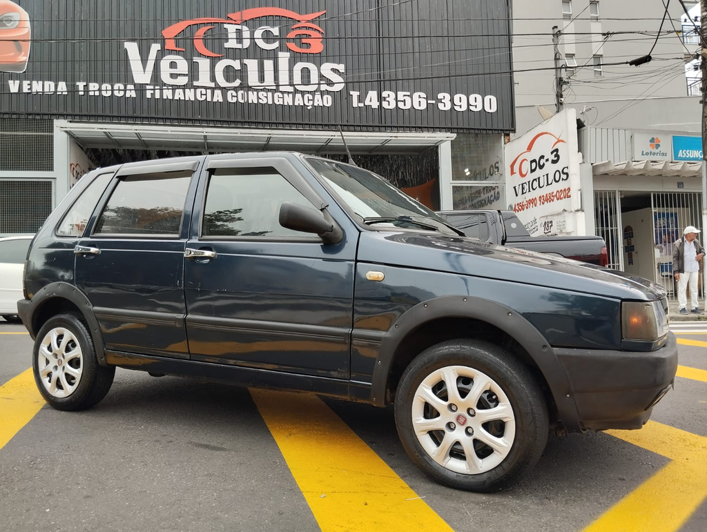 Fiat Uno Azul