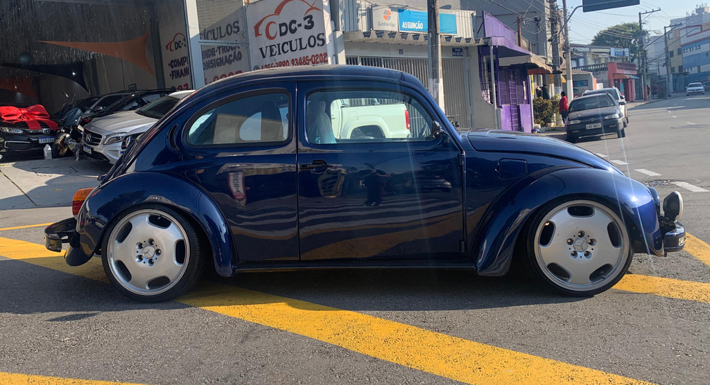 Volkswagen Fusca Azul