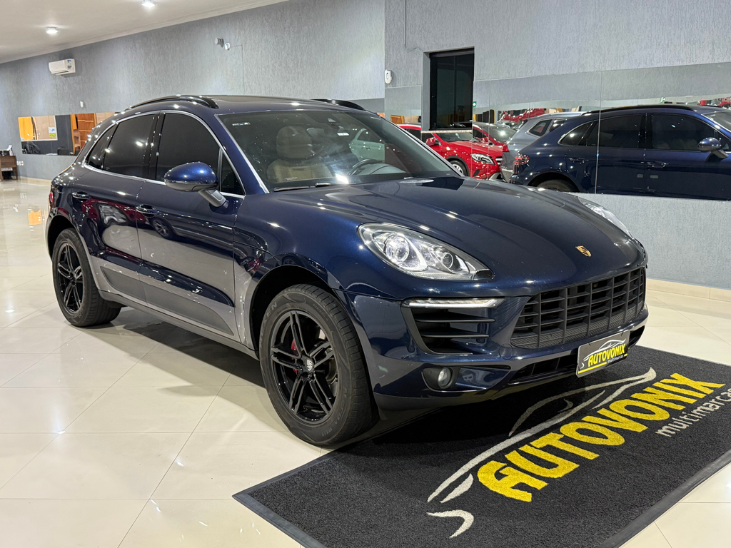 Porsche Macan Azul