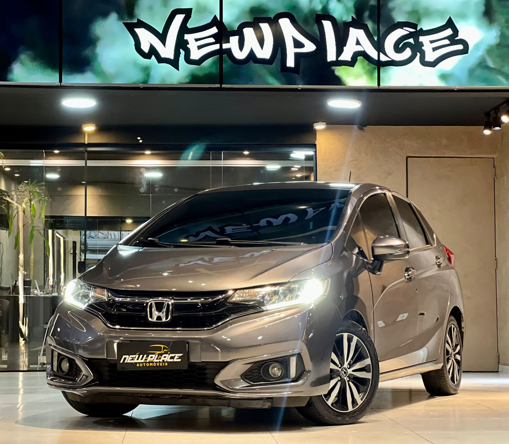 Honda Fit Cinza