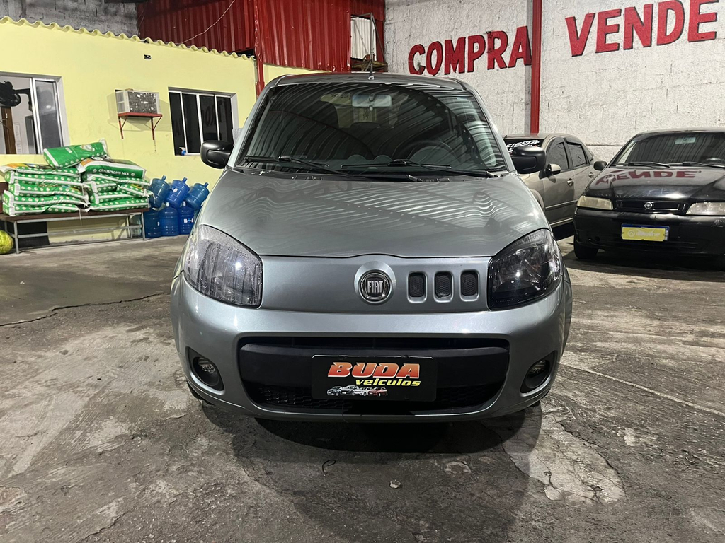 Fiat Uno Cinza