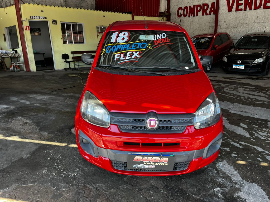 Fiat Uno Vermelho