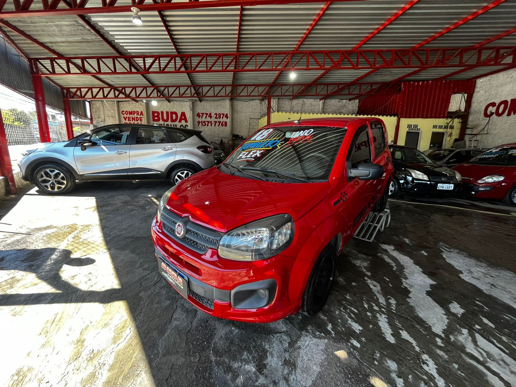 Fiat Uno Vermelho