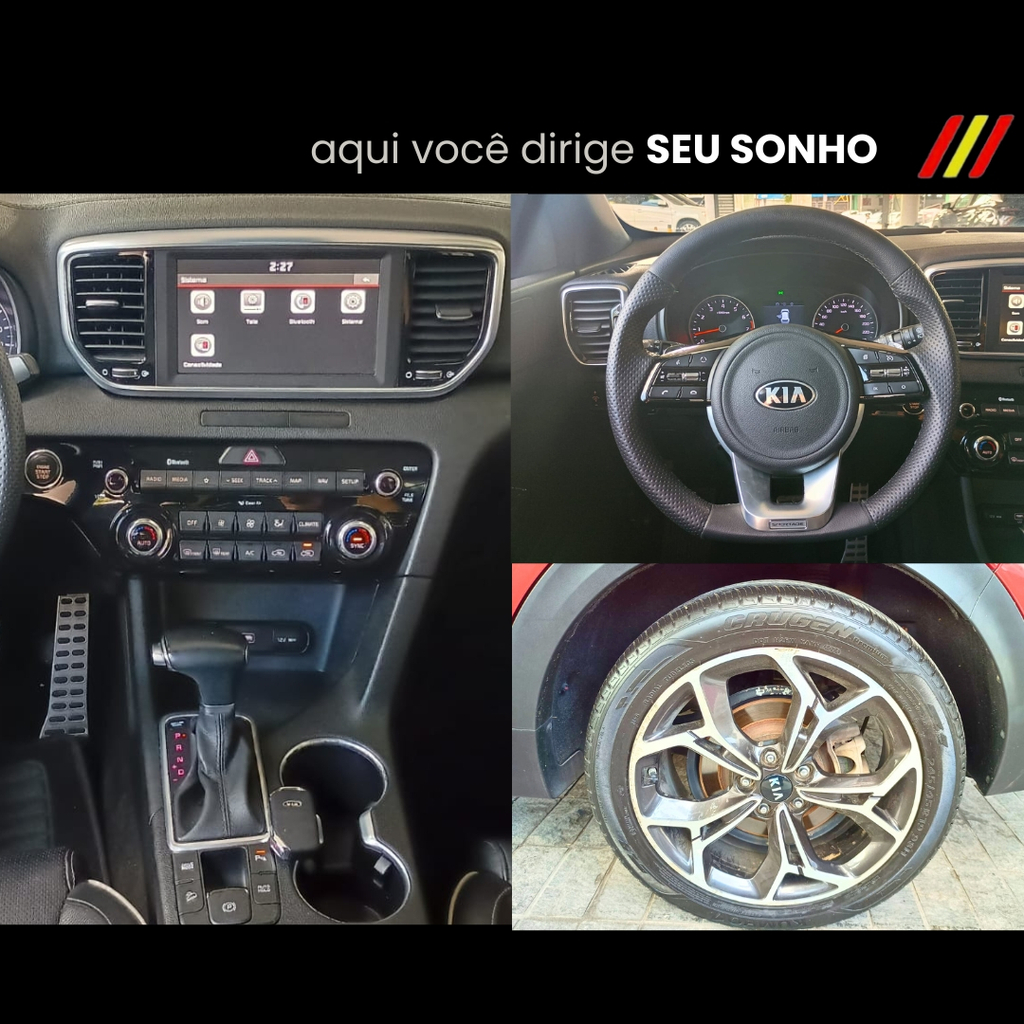 Kia Sportage Vermelho