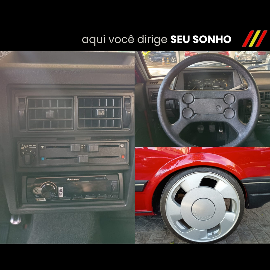 Volkswagen Gol Vermelho
