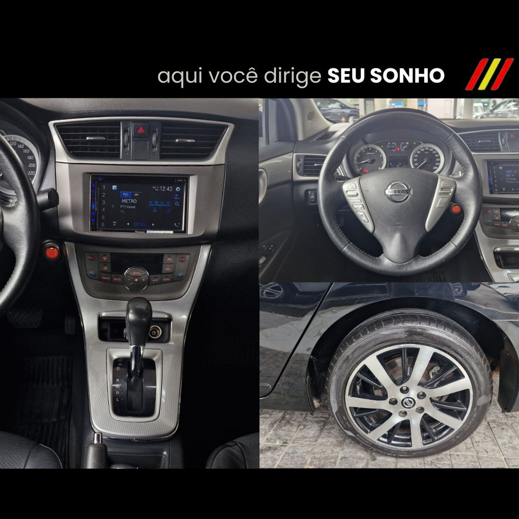 Nissan Sentra Preto