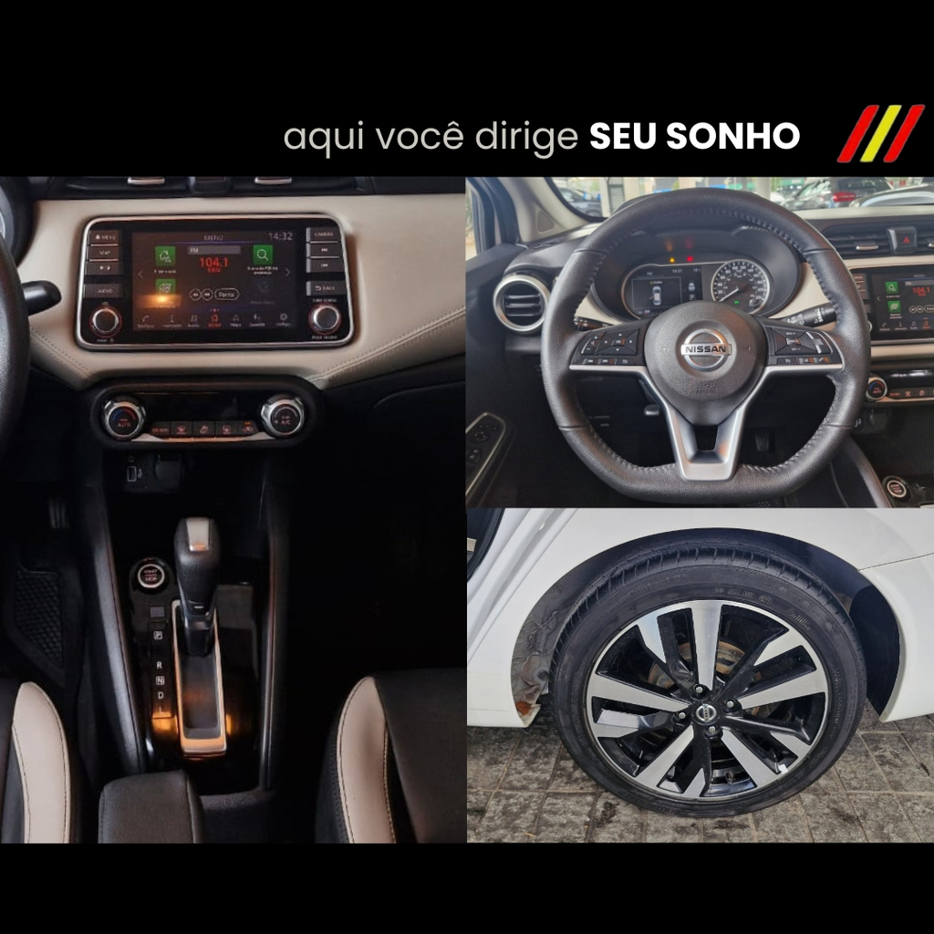 Nissan Versa Branco