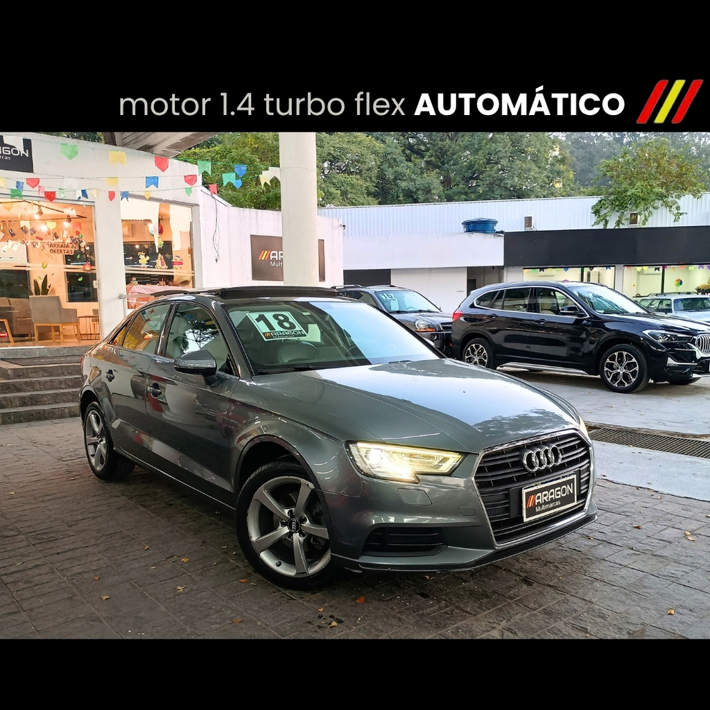 Audi A3 Sedan Cinza