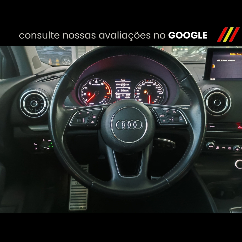 Audi A3 Sedan Cinza