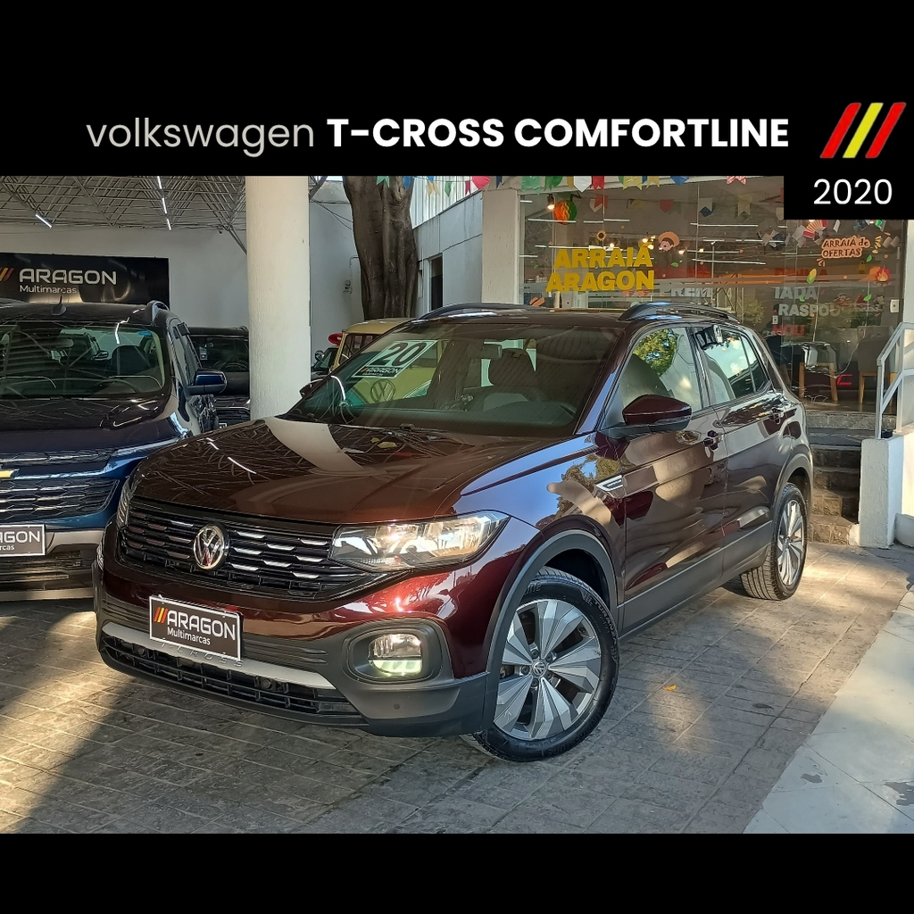 Volkswagen T-Cross Vermelho