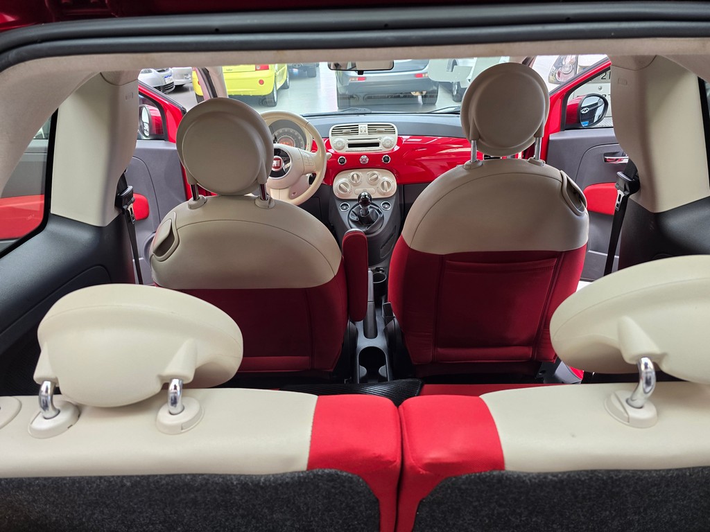 Fiat 500 Vermelho
