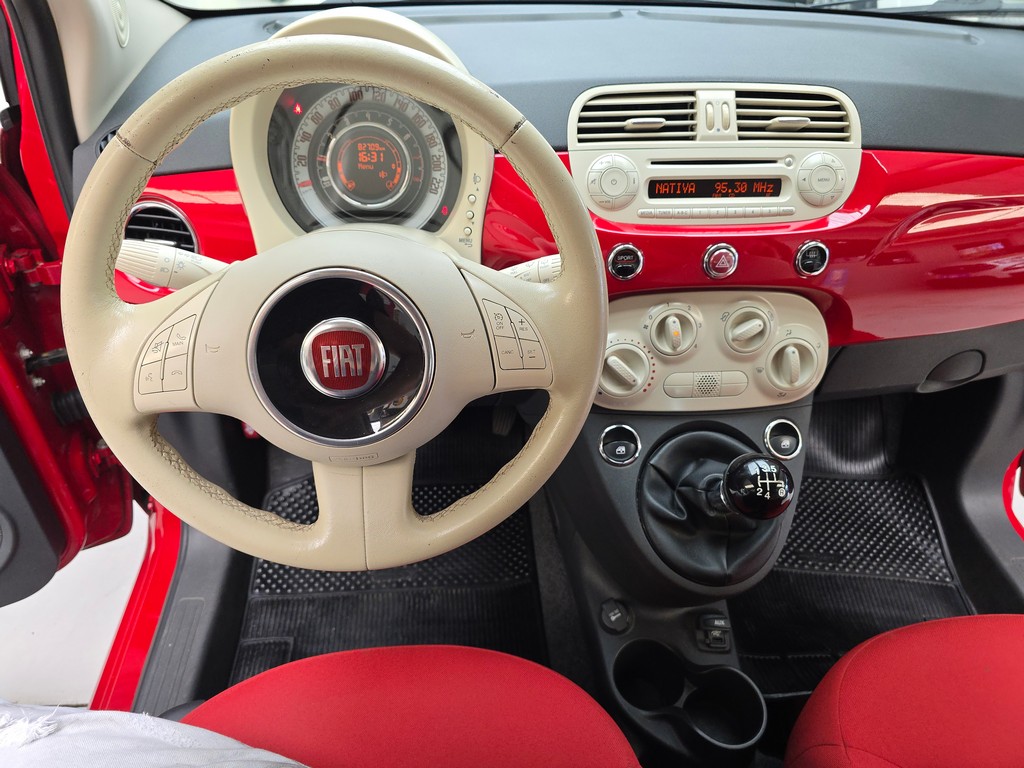 Fiat 500 Vermelho
