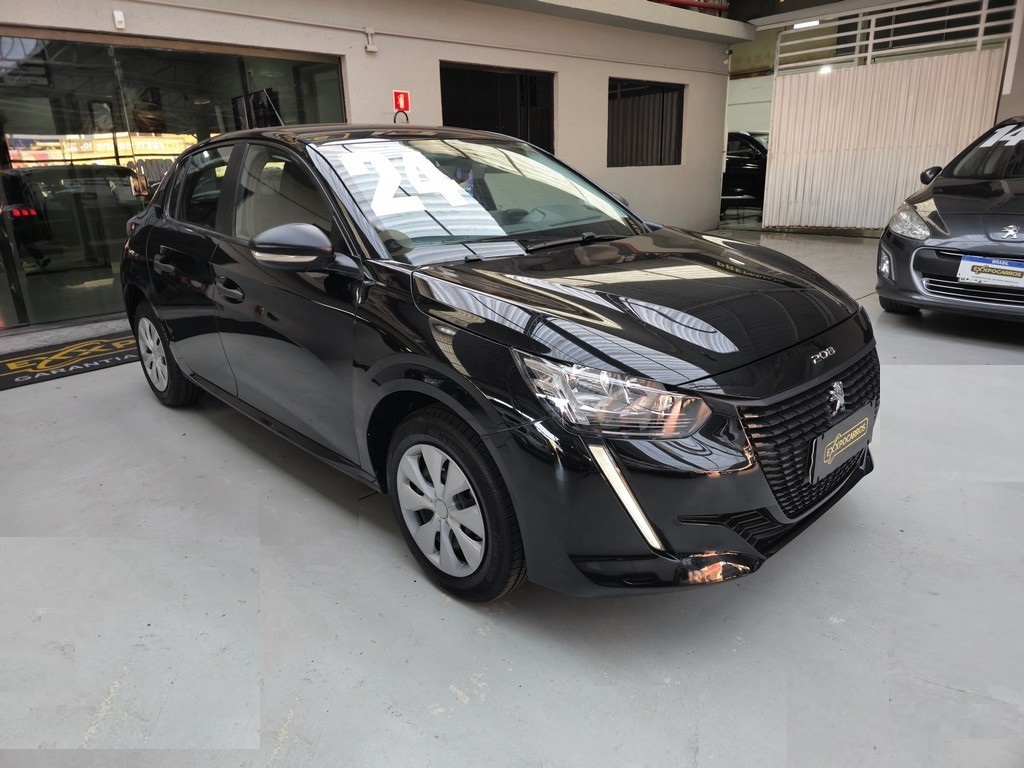 Peugeot 208 Preto