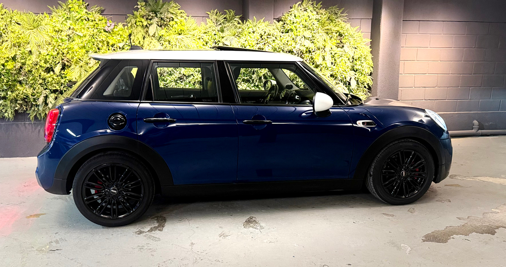 Mini Cooper Azul