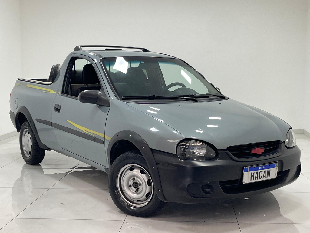 Chevrolet Corsa Pick-Up Cinza