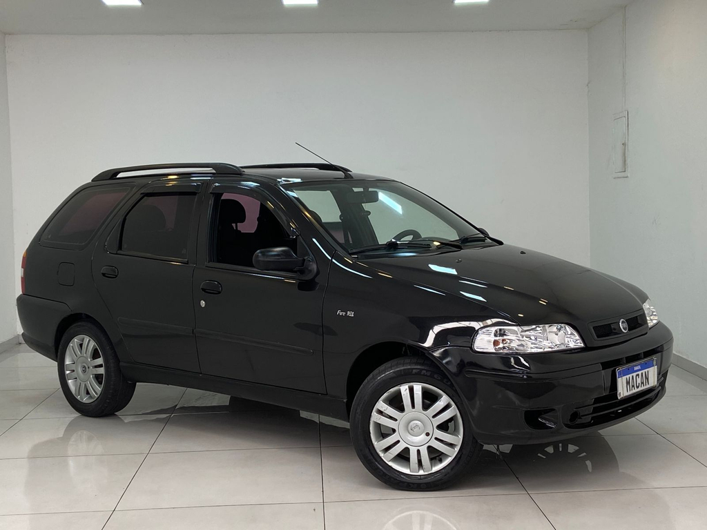 Fiat Palio Weekend Preto