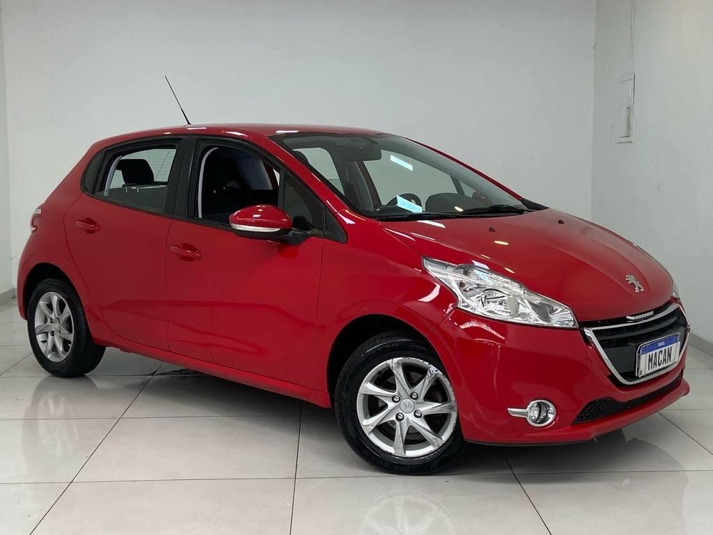Peugeot 208 Vermelho
