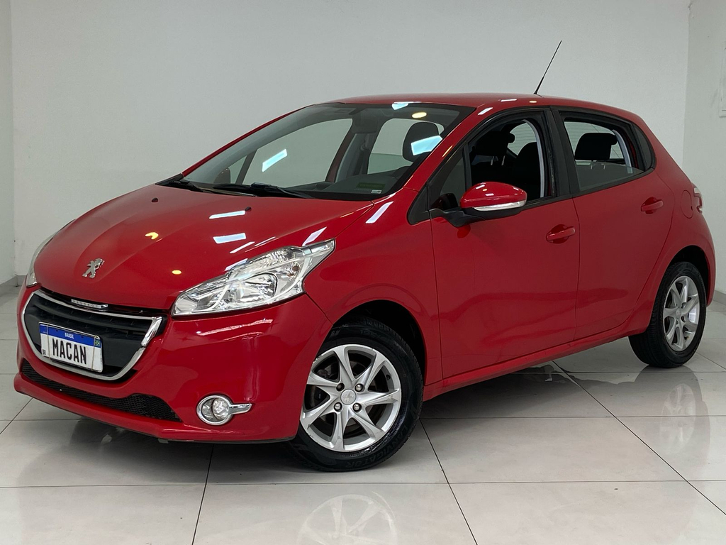 Peugeot 208 Vermelho