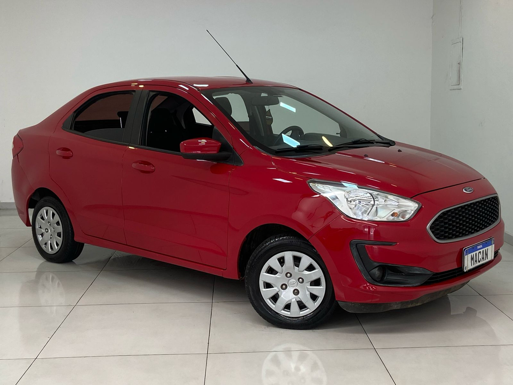 Ford Ka Hatch Vermelho