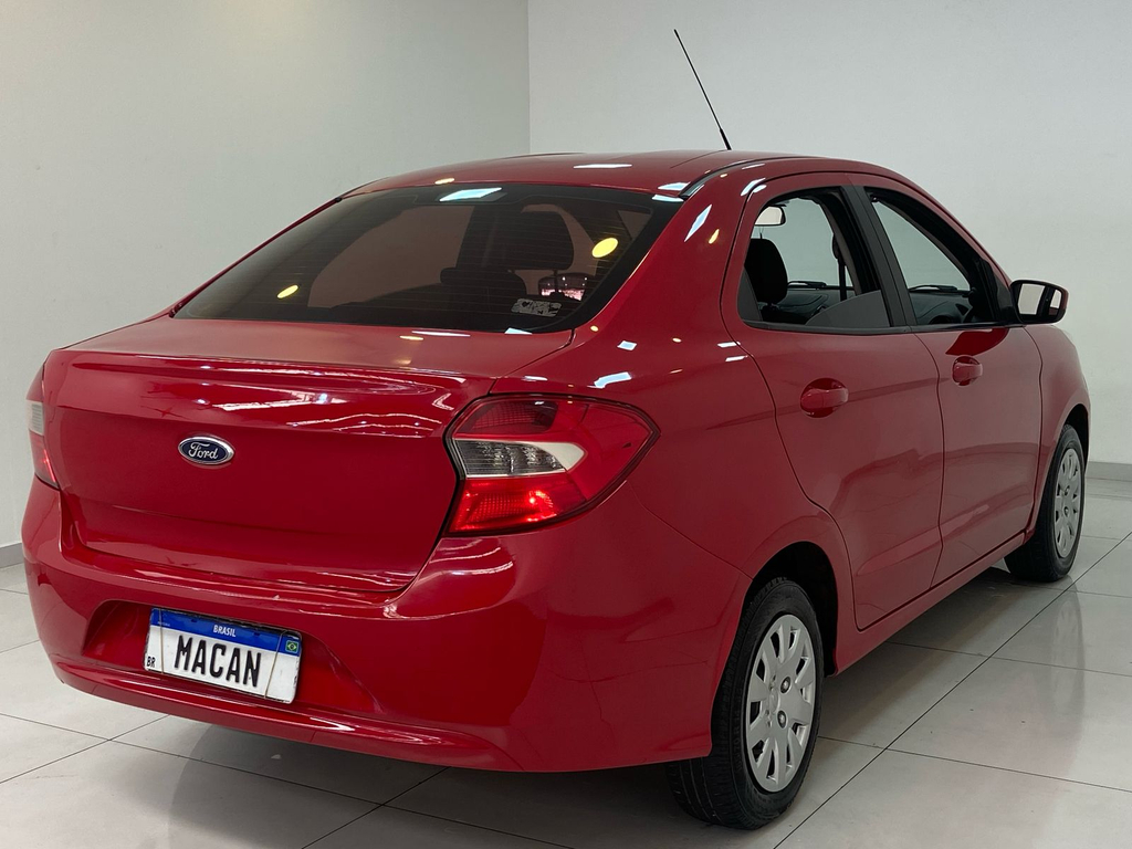 Ford Ka Hatch Vermelho