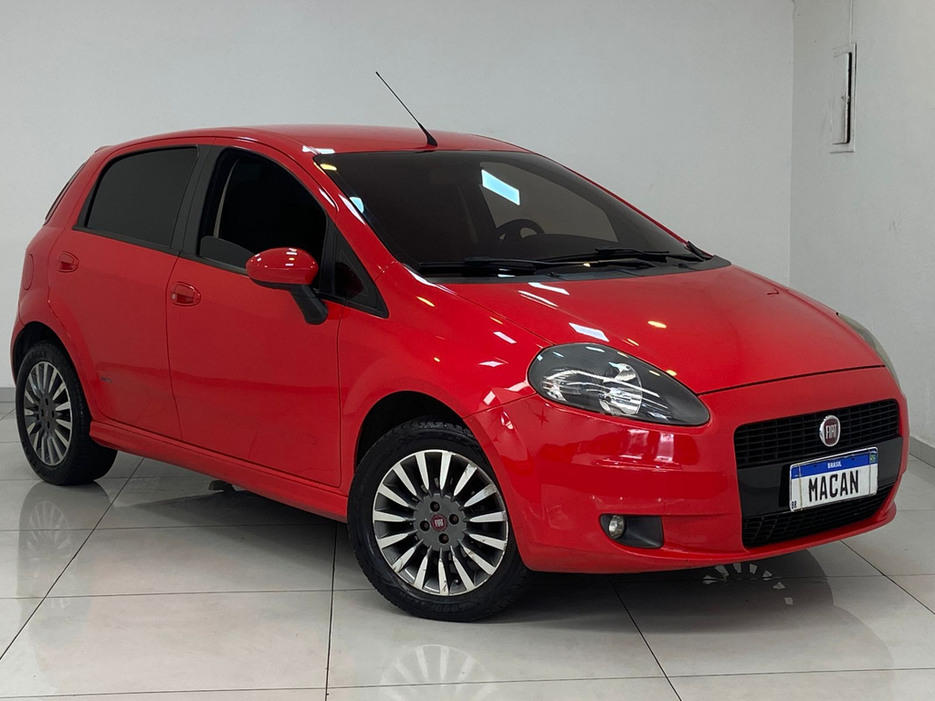 Fiat Punto Vermelho