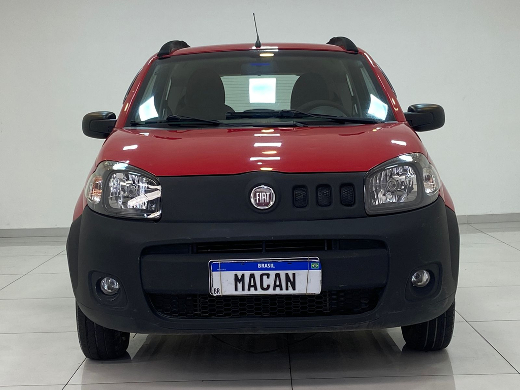Fiat Uno Vermelho