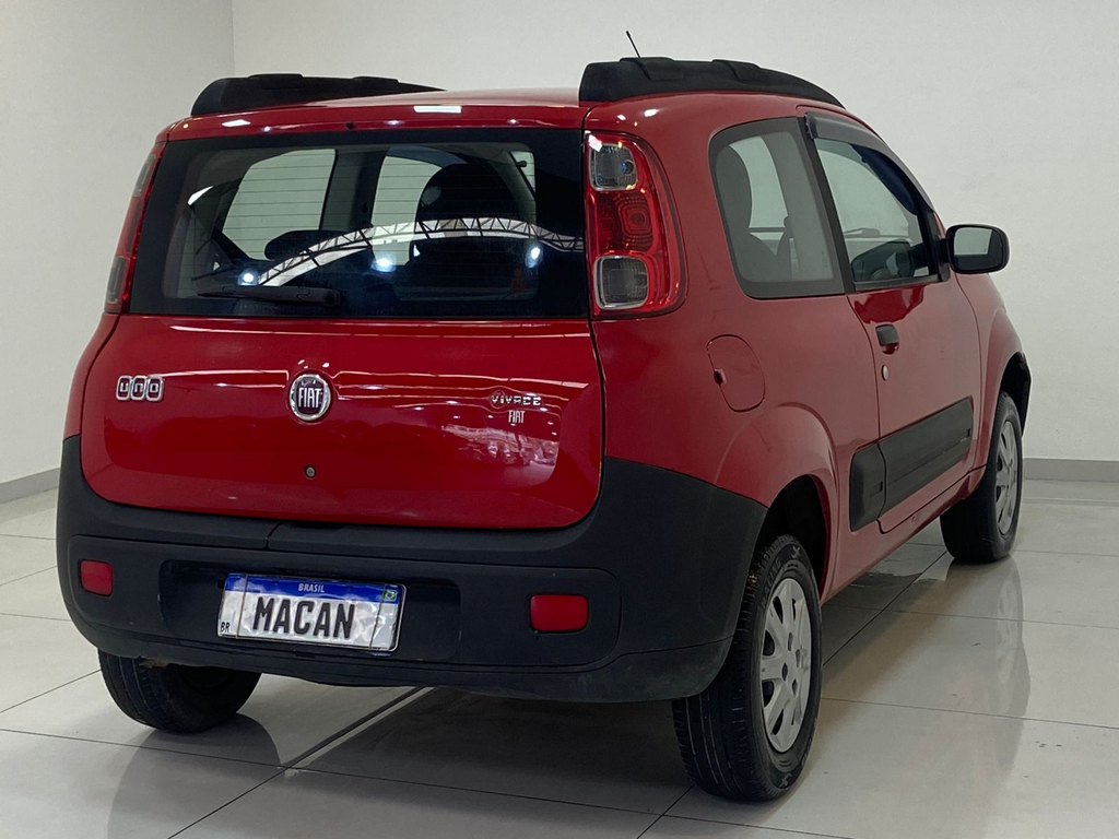 Fiat Uno Vermelho