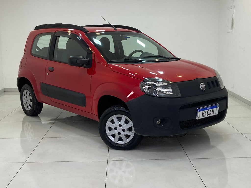 Fiat Uno Vermelho