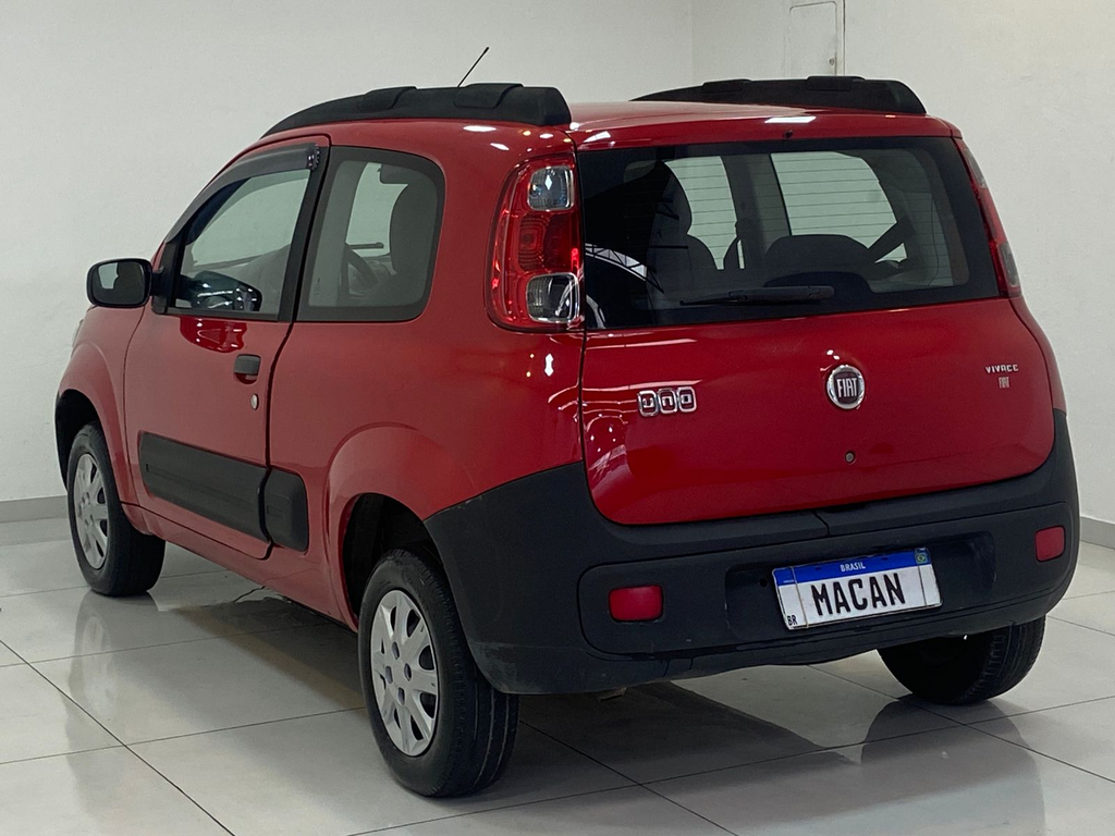 Fiat Uno Vermelho