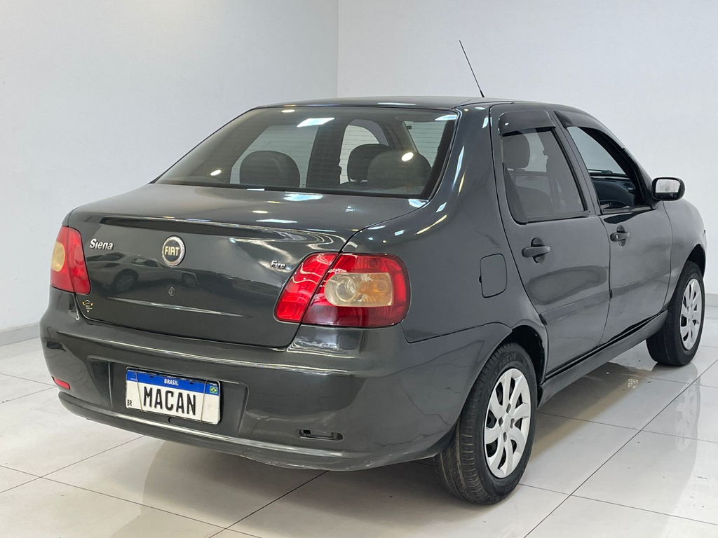 Fiat Siena Cinza