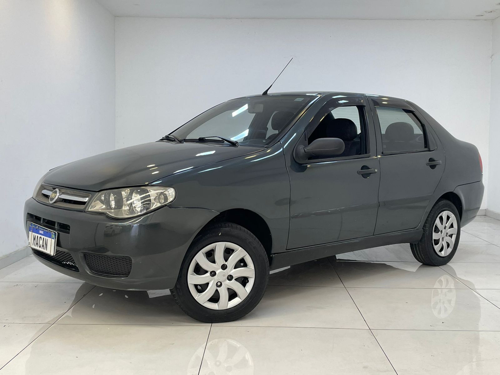 Fiat Siena Cinza