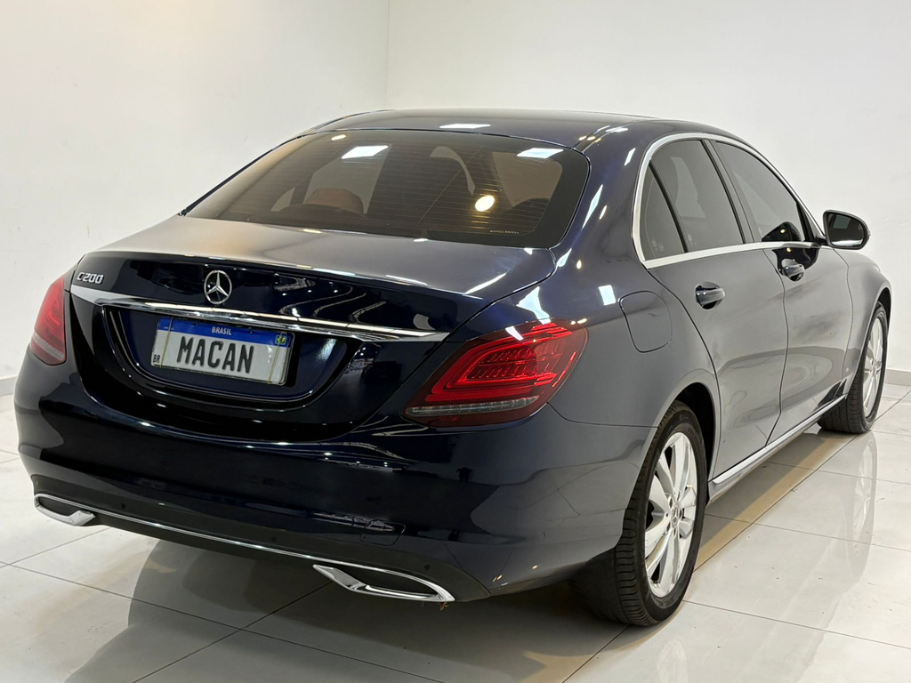 Mercedes Benz C-200 Azul