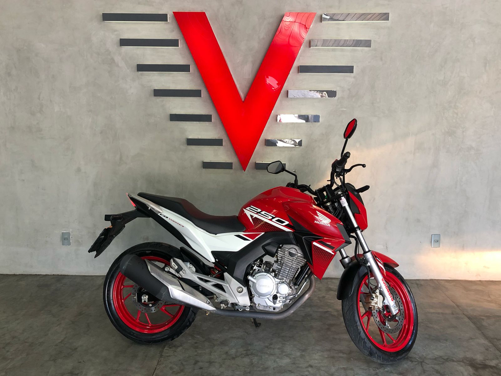 Honda CB 250 Vermelho