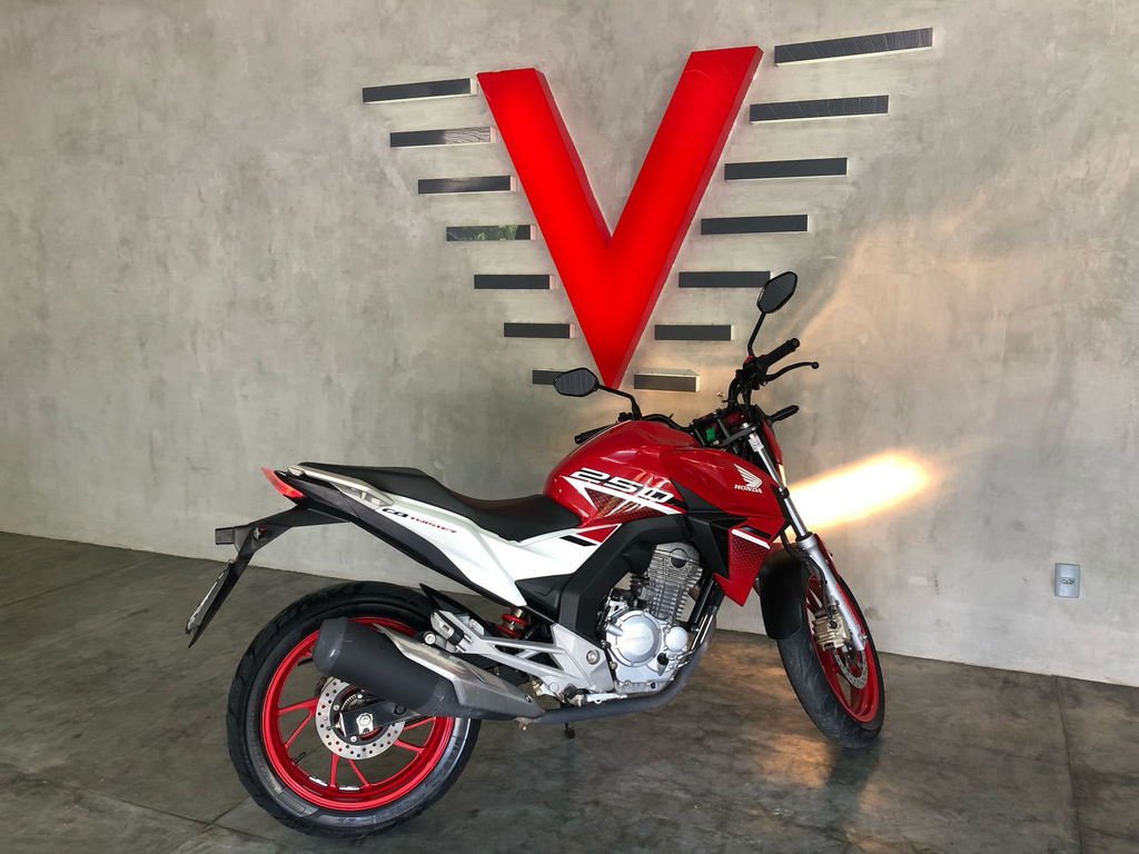 Honda CB 250 Vermelho