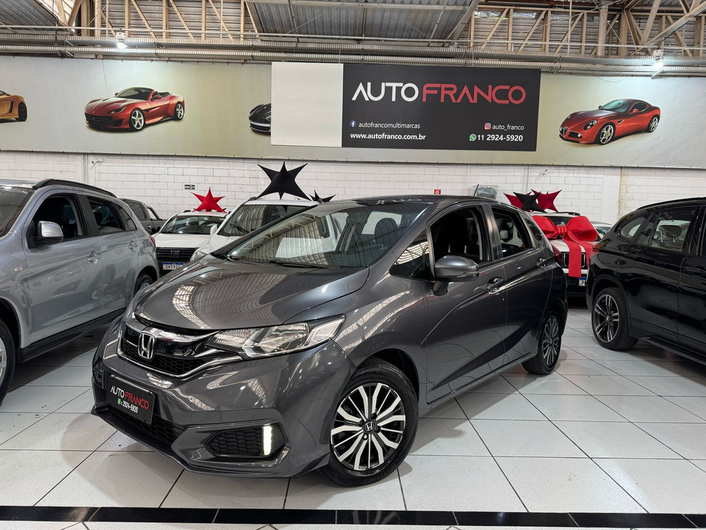 Honda Fit Cinza
