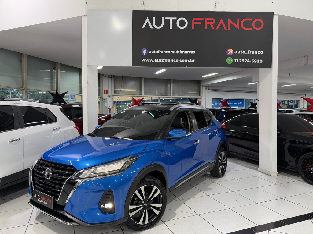 Nissan Kicks Azul
