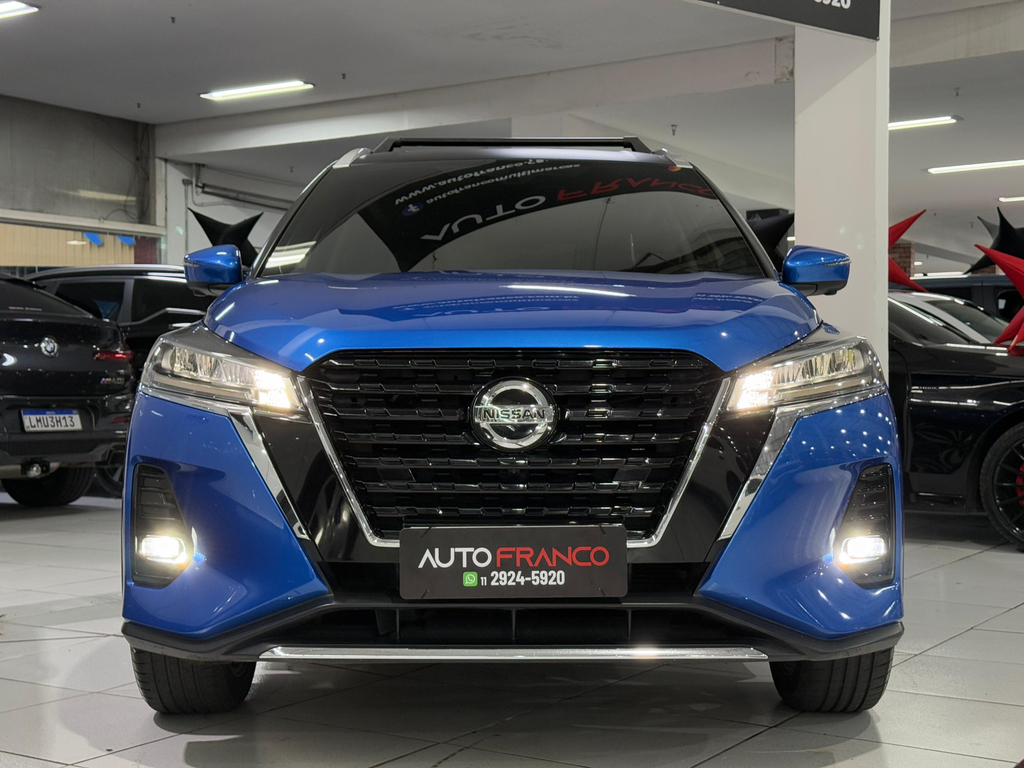 Nissan Kicks Azul