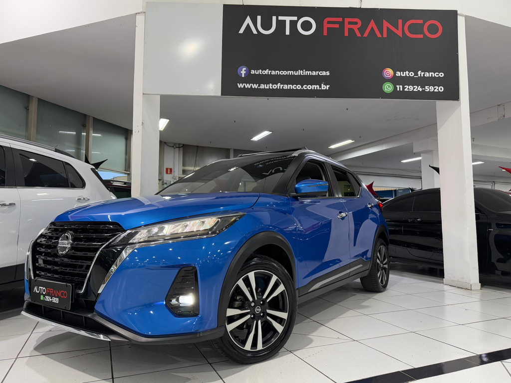 Nissan Kicks Azul