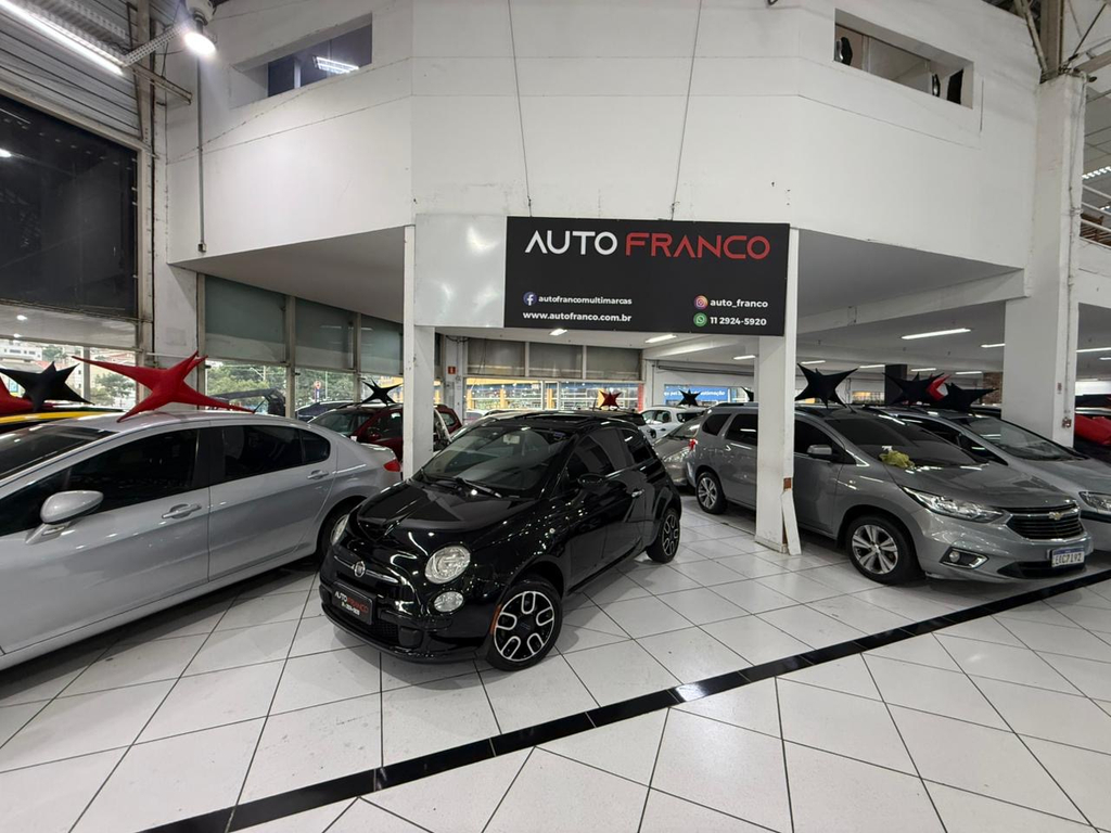 Fiat 500 Preto