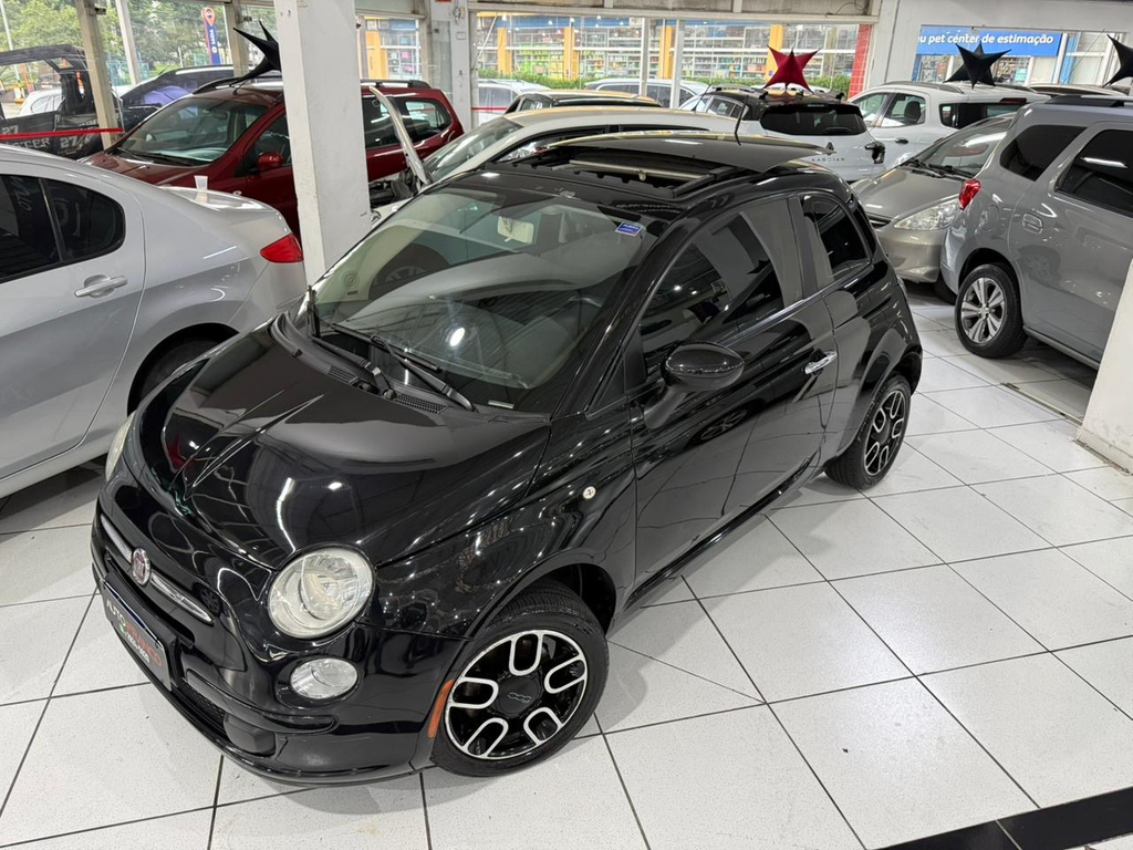 Fiat 500 Preto