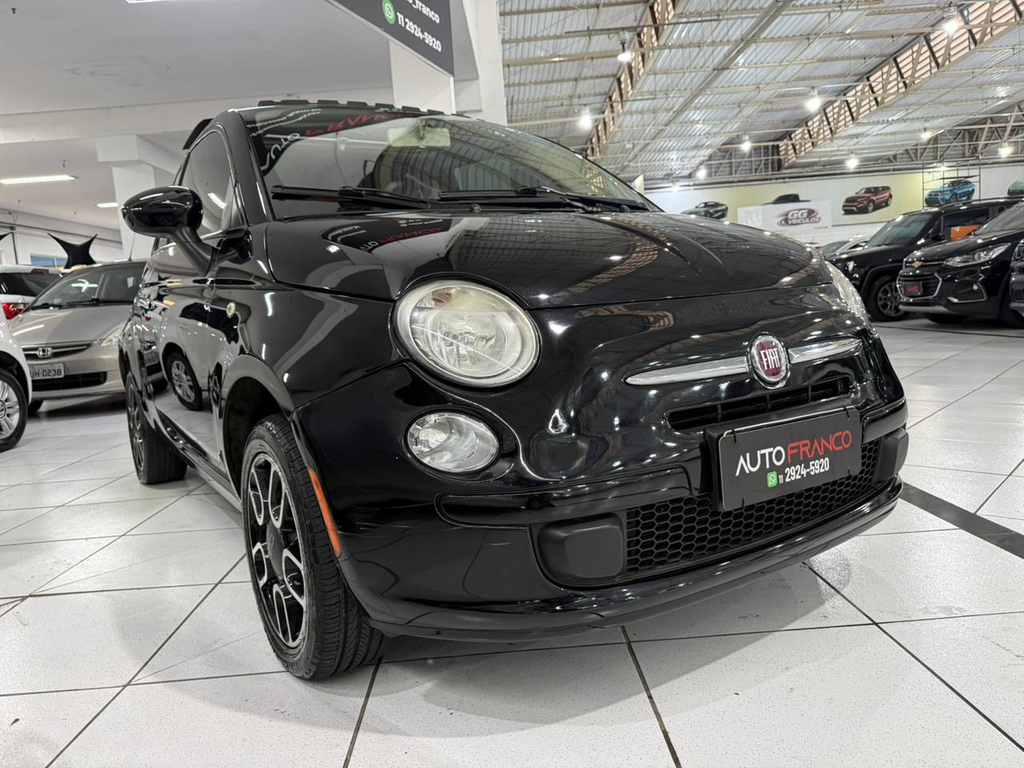Fiat 500 Preto