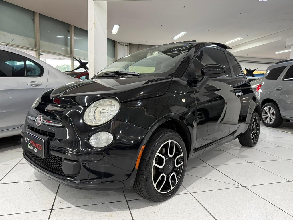 Fiat 500 Preto