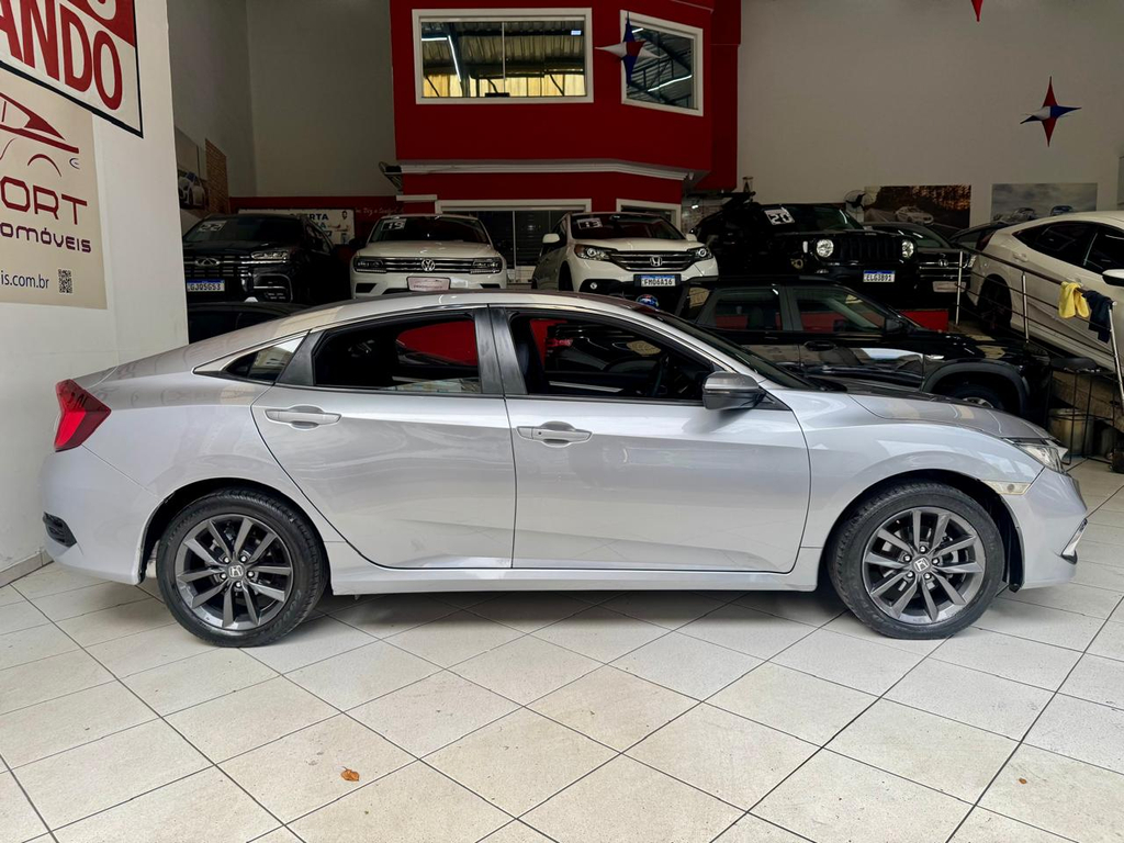 Honda Civic Sedan Prata