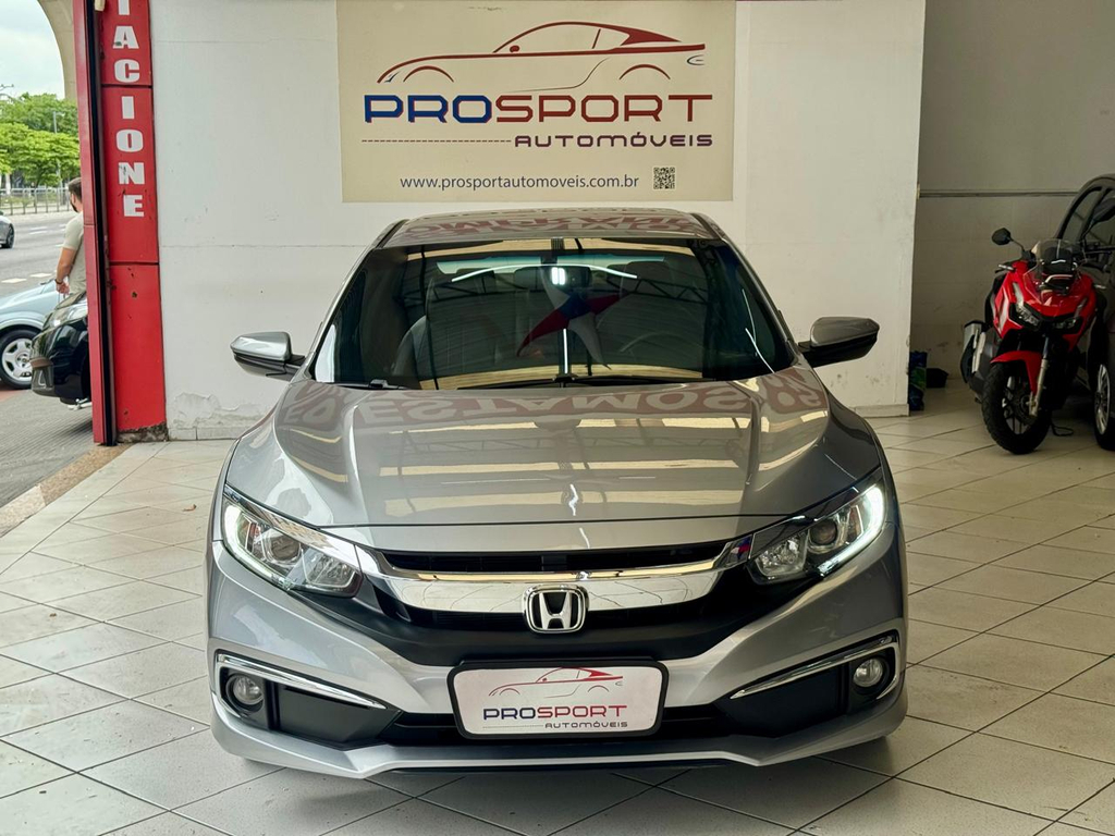 Honda Civic Sedan Prata