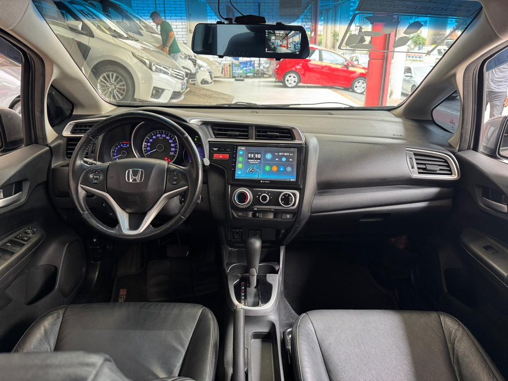 Honda Fit Cinza