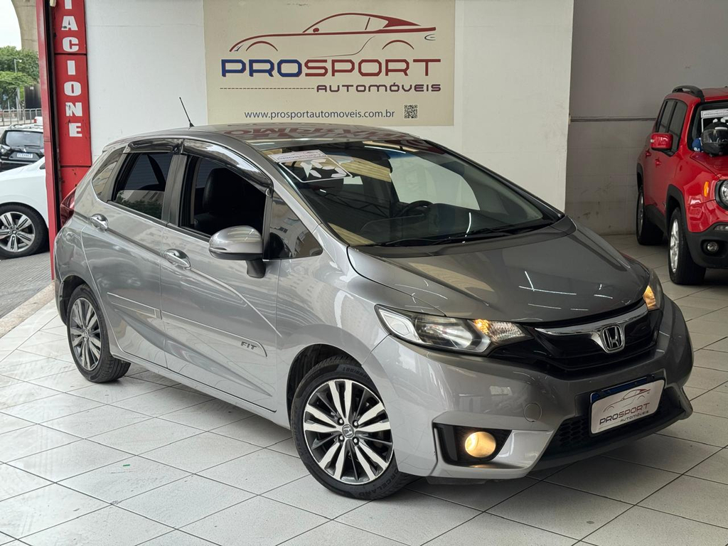 Honda Fit Cinza