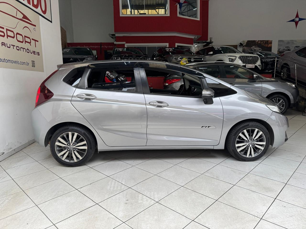 Honda Fit Cinza